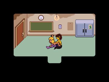 2girls accurate_art_style ambiguous_penetration animated bladedbard blonde-haired_female blonde_female blonde_hair breasts brown_hair cunnilingus deer deer_girl deltarune female female_penetrated fur furry human humanoid_penis inside kris_(deltarune) lesbian lesbian_sex loop looping_animation male noelle_holiday orgy penis pixel_animation pixel_art sex sex_from_behind sex_slave small_breasts susie_(deltarune) teenager threesome yellow_body