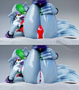 1girls 2025 3_toes 3d_(artwork) 4_fingers animatronic anthro areola black_nose bottomless_female breasts canid canine canis claws clothed clothing coolioart digital_media_(artwork) ear_piercing ear_ring english_text eyebrows feet female fingers five_nights_at_freddy's five_nights_at_freddy's:_security_breach flashlight furry genitals glistening glistening_body green_claws green_highlights grey_hair hair hi_res highlights_(coloring) lipstick looking_at_viewer lordwolf machine makeup mammal nipples open_mouth piercing pink_areola pink_nipples pointy_ears prick_ears purple_lipstick pussy ring_piercing robot robot_anthro roxanne_wolf_(coolioart) roxanne_wolf_(fnaf) scottgames seductive seductive_pose solo spread_legs spreading steel_wool_studios text toe_claws toes two-tone_body upskirt uvula widescreen wolf wolf_girl yellow_eyes