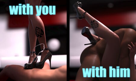 1girls 2boys 2koma 3d bored bored_sex caption cheating cheating_girlfriend cheating_wife comparing comparison contrast cuckold cum cum_on_feet cumming cumming_from_footjob cumshot dark-skinned_male dark_skin dominatrix embrace female femdom floor footwear footwear_fetish high_heels high_heels_focus interracial leg_focus legs legs_spread legs_together legs_up light-skinned_female light-skinned_male light_skin male maledom malesub missionary missionary_position netorare on_back on_floor passionate passionate_sex pathetic pathetic_male penis penis_size_difference pounding queen queen_of_spades queen_of_spades_symbol queen_of_spades_tattoo riskyfake ruined_orgasm sex shoe_fetish shoejob shoes shoes_on size_comparison size_difference size_play size_queen small_penis small_penis_humiliation snowbunny spade spade_tattoo splurt standing standing_footjob standing_on_person stomping submissive_male