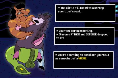 aaron_(undertale) absurd_res american_opossum anal anal_sex animal_genitalia animal_penis anthro balls biceps bite biting_lip bodily_fluids clothed clothing clothing_around_one_leg dragon duo equid equine equine_genitalia equine_penis fantasy genitals hi_res horn horse hybrid male male/male male_only mammal marsupial mermaid_tail monster monty_(srirachamander) mythological_creature mythological_scalie mythology nude partially_clothed pecs penetration penis saggy_balls scalie srirachamander sweat sweatdrop tail text undertale undertale_(series) underwear underwear_around_one_leg underwear_down