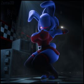 1girls 3d animatronic anthro armwear blender blender_(software) blender_eevee blue_body blue_hair blue_skin bonfie bonnie_(cally3d) bonnie_(fnaf) bunny bunny_ears bunny_girl bunny_tail clothing female female_only five_nights_at_freddy's fredina's_nightclub leggings legwear rabbit rabbit_ears rabbit_girl rabbit_tail robot robot_girl rule_63 solo stockings thighhighs thighs zentaisfm