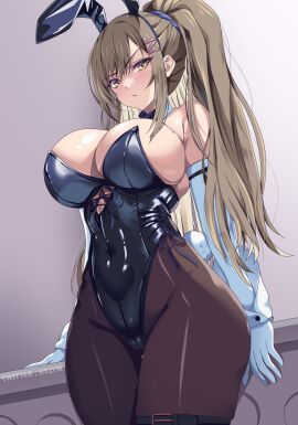 1girls armwear artist_request ass big_ass big_booty big_breasts big_butt big_thighs breasts bunny_costume bunny_ears bunny_girl bunny_tail bunnysuit busty chabashira_sae classroom_of_the_elite curvaceous curvaceous_body curvaceous_female curvaceous_figure curvaceous_hips curvaceous_thighs curvy curvy_body curvy_female curvy_figure curvy_hips female female_focus female_only fit fit_female hourglass_figure huge_breasts large_breasts leotard light-skinned_female light_skin long_hair nice_ass slim_waist teacher thick_ass thick_hips thick_legs thick_thighs thighs thin_waist thunder_thighs very_long_hair voluptuous voluptuous_body voluptuous_female wide_hips youkoso_jitsuryoku_shijou_shugi_no_kyoushitsu_e