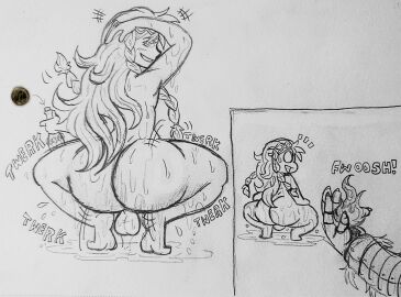 armor armored_gloves ass backsack balls ballsack braid braided_hair bubble_ass bubble_butt chibi elden_ring fauxtellno1_(artist) femboy fire fromsoftware hand_on_head hanging_balls huge_ass long_hair magic male male_focus male_only meme miquella oil oiled oiled_body oiled_skin onomatopoeia open_mouth panels potion potion_bottle shadow_of_the_erdtree shaking_ass shaking_butt shocked shocked_expression sketch smug smug_smile squatting suprised suprised_look sweat sweatdrop tagme trap twerk twerking twink