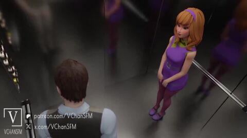 1boy 1male 2females 2girls 2girls1boy 3d 3d_animation animated areola areolae ass balls ballsack barely_clothed blender blender_(software) blender_cycles bouncing_breasts breasts brown_eyes brown_hair cock daphne_blake dress elevator elevator_sex female female_focus glasses green_eyes happy happy_female happy_sex high_heels labia labia_majora labia_minora large_breasts large_cock large_penis legs legs_apart legs_held_open legs_spread legs_together lift lips long_hair long_legs male male/female male_penetrating male_penetrating_female medium_breasts nipples nude nude_female one_leg_up opennsfwsp penis pleasure pleasure_face pleasured pleasured_face pleasured_female pussy red_hair scooby-doo sex shieldshroud socks sound sound_effects standing standing_on_one_leg standing_sex stockings sweater tagme testicles thigh_sex thighhighs thighs vagina vaginal_penetration vaginal_sex vchansfm velma_dinkley video wet wet_pussy