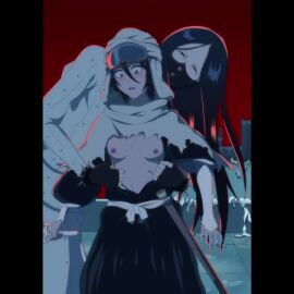asian_female ass ass_focus ass_grab bigger_male black_hair bleach bleach:_the_thousand-year_blood_war blush blushed_face butt_crack kuchiki_rukia panties panties_around_leg panties_around_one_leg panties_down petite petite_body pussy pussy_ejaculation pussy_grip pussy_juice pussy_juice_drip pussy_juice_string pussy_juice_trail pussy_lips quincy_(bleach) smaller_female sternritter submissive submissive_female tagme taking_clothes_off teasing touching_nipples touching_pussy video