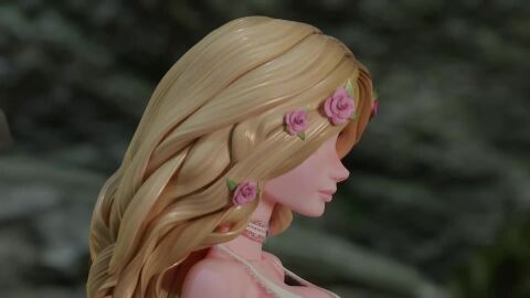 blonde_hair cute ogirls.art sound tagme video