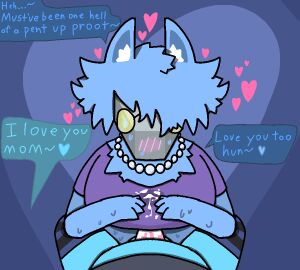 1boy 1boy1girl 1girls anthro artist_request big_breasts blue_body blue_fur blush bodily_fluids breast_play breasts clothed clothed_sex clothing cum cum_in_clothing cum_on_clothing dialogue duo eyewear female female_anthro femboy femboy_on_female first_person_view fur gem genital_fluids genitals glasses heart heart_reaction heart_symbol hearts incest incest_(lore) jaed_(jasoncreates9) jason_(jasoncreates9) jasonlurksalot jewelry legwear machine male male/female male_anthro mother mother_(lore) mother_and_child mother_and_child_(lore) mother_and_son mother_and_son_(lore) necklace parent parent_(lore) parent_and_child parent_and_child_(lore) parent_and_son_(lore) pearl_(gem) pearl_necklace penis protogen sex son son_(lore) speech_bubble sweat sweatdrop text thigh_highs thought_bubble titfuck_under_clothes titjob