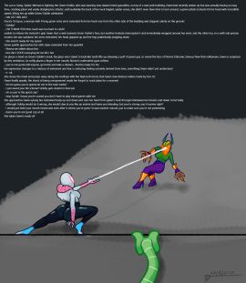 agape comic female gaping gaping_anus gwen_stacy marvel marvel_comics olivia_octavius penetration spider superhero superheroine tagme