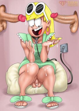 1futa 2d futa_only futanari glory_hole intersex leni_loud male nickelodeon partial_male the_loud_house tram_pararam