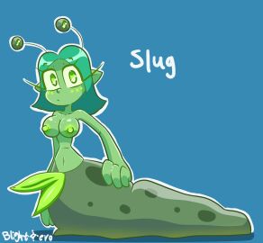 1futa animal_genitalia antennae anthro blightstar breasts diphallia diphallism eyelashes female freckles futanari green_body green_eyes green_hair green_nipples green_penis hand_on_tail humanoid intersex large_breasts looking_at_viewer medium_hair monster_futa monster_girl multi_genitalia multi_penis original original_character penis slime slug solo tagme white_outline