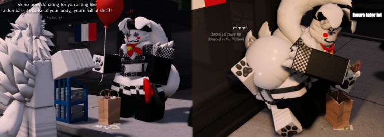 2boys 3d ass ass_smothering big_ass big_ass_(male) bottom_heavy_femboy facesitting femboy femboy_on_male furry gay huge_ass huge_butt hyper_ass luvia_(mermio) male male_on_male male_only massive_ass massive_butt mermio roblox smothering smothering_ass tagme thicc_thighs thick_thighs