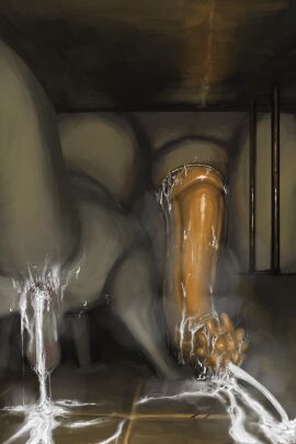 absurd_res animal_genitalia anthro anus ass backsack balls bodily_fluids caramel_lizard_(rain_world) corvidtree cum cum_drip cum_in_ass cum_inside cum_on_balls cum_on_butt cum_on_ground cum_on_penis cumshot dragon dripping duo ejaculation excessive_cum excessive_genital_fluids feral flared_penis gaping gaping_anus genital_fluids genitals hi_res lizard_(rain_world) long_penis male male/male musk mythological_creature mythological_scalie mythology penis penis_tip precum presenting presenting_anus presenting_hindquarters presenting_penis rain_world scalie sex sheath size_difference slugcat spread_anus spread_legs spreading tail unusual_anatomy unusual_genitalia unusual_penis videocult