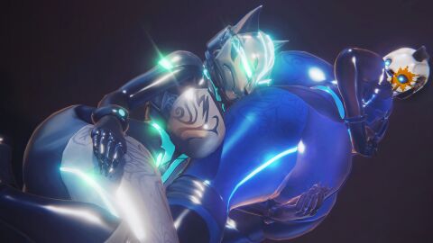 2girls 3d 3d_render ass ass_focus ass_grab bodysuit bungie ciri-4_(destiny) destiny_(game) destiny_(video_game) destiny_2 exo female guardian_(destiny) huge_ass kitsune_(destiny) kitsune_mask latex robot robot_girl robot_humanoid sonicfreak squatting thick_ass thick_thighs titan_(destiny) voluptuous warlock_(destiny)