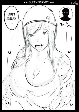 big_breasts breasts clothed_sex female original_character prostitution sex white_hair