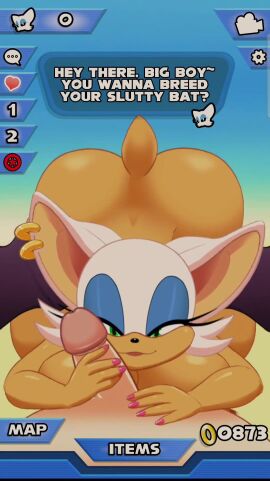 animated blowjob cum_in_mouth impregnation_request pocketsweeties rouge_the_bat sonic_(series) spitroast tagme video