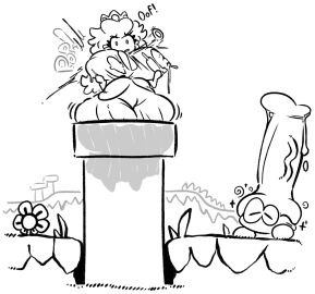 1girls bangs breast_expansion breast_growth breast_growth_(enlargement) breasts crown dress earrings english_text expansion female generalplorp greyscale growing lactation leaking leaking_milk long_hair male mario_(series) pearl_earrings penis pipes princess princess_peach silhouette solo solo_focus stuck super_mario_bros._wonder torn_clothes transformation