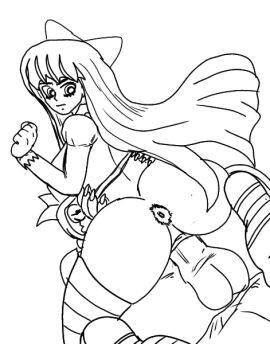 1futa 1girls anus ass balls big_ass big_butt big_penis black_and_white brawl_stars crossover erection feet feet_focus female futa_on_female futanari human intersex no_color no_panties panty_&_stocking_with_garterbelt pantyshot penetration penis sex sitting starkartist stocking stocking_anarchy stocking_feet stockings white_background willow_(brawl_stars)