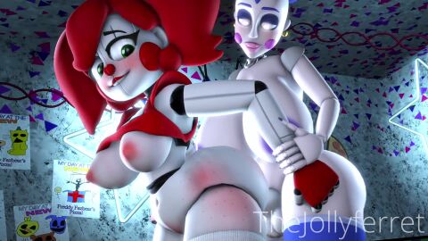 1futa 1girls 3d 3d_(artwork) 3d_model animated animatronic ass baby_(fnafsl) ballora ballora_(fnafsl) ballora_(spiderjunior10) balls big_breasts black_screen_roulette blue_hair breasts circus_baby circus_baby_(fnaf) clown clown_girl clown_makeup cum cum_in_pussy cum_inside female five_nights_at_freddy's five_nights_at_freddy's:_sister_location fnaf futa_on_female futanari green_eyes happy_sex holding_hands huge_ass huge_balls huge_breasts huge_butt huge_cock huge_penis incest intersex jollyferret loop mostly_nude mother_and_daughter mp4 music nude nude_female nude_futa penis purple_eyes pussy red_hair robot robot_girl robot_humanoid scottgames self_upload sfm shirt_up sister_location smile smirking so87baby sound sound_effects source_filmmaker spiderjunior10 standing standing_doggy_style stomach_bulge summer_of_87_baby video white_body white_skin