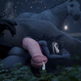1:1 3d absurd_res animal_genitalia animal_penis anthro balls balls_in_face big_balls big_penis black_body black_fur black_hair bodily_fluids bone breath canid canine canine_genitalia canine_penis canis crouching cum da.nilkaz_(modeler) digital_media_(artwork) dripping duo equid equine equine_genitalia equine_penis erection extreme_size_difference face_in_balls face_on_balls farm feral feral_on_male flaccid fur genital_fluids genitals glowing glowing_eyes hair hand_on_balls hi_res holding_penis horse knot leaking_precum looking_at_viewer mal0 male malo mammal monster night nude open_mouth penis penis_on_body porkingmane precum precum_drip precum_string raised_tail scp-1471 scp-1471-a scp-1471-a_(da.nilkaz) scp_foundation size_difference skull skull_head smug smug_face smug_grin tail text tongue tongue_out vein veiny_penis watermark zoophilia