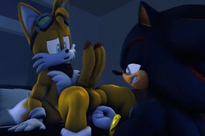 2male 3d 3d_animation animated blowjob dress furry gay gay_sex male shadow_the_hedgehog shinyagaia size_difference sonic_(series) sonic_the_hedgehog_(series) tagme tails tails_the_fox two_cocks video