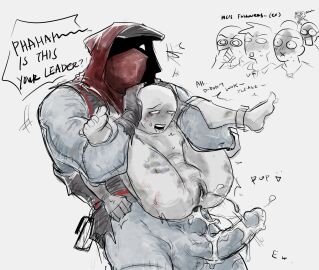 1boy 1girls after_sex after_vaginal anonymous anonymous_female ass cum cum_in_ass cum_in_pussy cum_on_penis defeated dominant domination feet female grey_skin holding_legs hood hood_up legs_apart legs_spread male male/female mask masked masked_male monsterxmediator mostly_naked mostly_nude muscular muscular_male naked naked_female nauseaxe_404 penile penis penis_out pussy ripped_clothing s1ckh34d sex shadow_over_eyes size_difference size_play standing vagina white_eye white_eyes