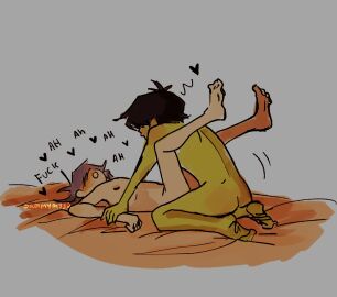 2d_(gorillaz) anal_insertion anal_sex black_hair blue_hair gay gay_anal gay_sex gorillaz green_skin green_skinned_male heart heart_symbol light-skinned_male light_skin male male/male male_focus male_only male_penetrated male_penetrating moaning moaning_in_pleasure murdoc_niccals penetrated penetrating penetration sammym332