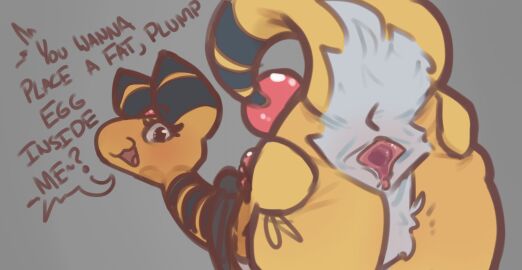 ampharos anus ass ass_grab bent_over bracelet butt_grab clitoris colored curled_tail dialogue dirty_talk eyebrows eyelashes female feral flippers fur furry generation_2_pokemon genitals grey_background hand_on_ass hand_on_butt happy hi_res impregnation_request inviting inviting_to_sex jewelry looking_at_viewer looking_back nintendo offering_sex open_mouth pokemon pokemon_(species) presenting presenting_anus presenting_hindquarters presenting_pussy pussy raised_eyebrow raised_tail rule_63 scarf simple_background sketch sobel_(xurora) solo spread_pussy spreading stripes tail talking_feral talking_to_viewer viewer white_body white_fur xurora