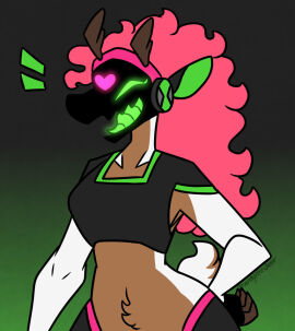 big_breasts breasts female furry nerdyreindeer not_porn omnitrix protogen sfw tagme