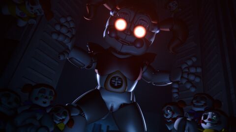 1futa 3d accurate_model baby_(fnafsl) circus_baby circus_baby_(fnaf) circus_baby_(original) female five_nights_at_freddy's five_nights_at_freddy's:_help_wanted fnaf futanari glowing_eyes intersex multiple_females multiple_girls plush_baby source_filmmaker tagme weirdodotinc