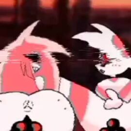 1boy1girl animated anus cherri_bomb cherri_bomb_(hazbin_hotel) cherri_bomber femboy hazbin_hotel interracial riding_penis sentones small_penis sound tagme video vivziepop