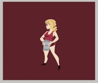 1girls animated ass ass_expansion belly belly_overhang blonde_hair breast_expansion breast_growth breast_growth_(enlargement) breasts cleavage falling_down falling_over fat female female_focus female_only food food_stains gravy hips hyper_fat immobile immobilization inflation jiggling_ass jiggling_belly jiggling_breasts jiggly_ass large_ass large_breasts messy_eating obese obese_female overweight overweight_female short_shorts shorts slob slob_eating stomach the_fun_police thick_thighs thighs wardrobe_malfunction weight_gain wide_hips