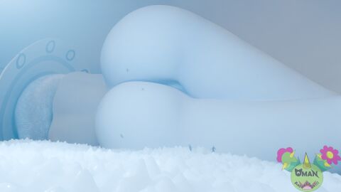 16:9 absurd_res anon anthro ass big_butt butt_crush butt_focus butt_smother crush facesitting female flattened flattened_body group hi_res huge_butt humanoid lying macro male male/female omananimations on_side pal_(species) palworld pocketpair sibelyx sitting_on_another smothering stuck_to_butt thick_thighs wide_hips widescreen