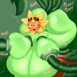 1:1 2024 anal anal_sex areola ass belly big_areola big_ass big_belly big_breasts big_butt big_nipples black_eyebrows black_eyes blonde_hair blush bodily_fluids breasts clap colored cum cum_inside digital_media_(artwork) electronic_arts elemental_creature elemental_humanoid eyebrows eyelashes eyewear eyewear_on_head eyewear_only female flora_fauna flower flower_creature genital_fluids goggles goggles_on_head goggles_only green_areola green_background green_body green_nipples hair huge_areola huge_ass huge_belly huge_breasts huge_butt huge_nipples huge_thighs humanoid hyper hyper_ass hyper_belly hyper_breasts hyper_butt hyper_thighs inflation leaf leaf_hair lokbunny17 looking_up nipple_fetish nipple_penetration nipple_play nipples nude onomatopoeia open_mouth orange_face penetration petals plant plant_hair plant_humanoid plant_pot plantie plants_vs_zombies plants_vs_zombies:_heroes plap popcap_games pseudo_hair red_eyewear red_goggles red_mouth sex shaded simple_background solar_flare_(pvz) solo sound_effects sunflower_(pvz) teeth tentacle tentacle_in_ass tentacle_in_nipple tentacle_penetration tentacle_sex text thick_thighs yellow_petals