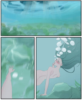 1girls female marima666_(artist) tagme underwater