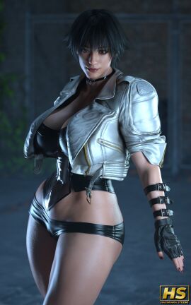 1girls 3d ass big_ass big_breasts breasts devil_may_cry devil_may_cry_5 female hagiwara_studio lady_(devil_may_cry) thick_thighs voluptuous voluptuous_female wide_hips