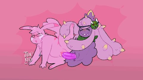 animated artist_name digital_media_(artwork) dildo dildo_in_pussy dildo_insertion eyewear eyewear_on_head female female/female feral generation_1_pokemon genitals glasses glasses_on_head hi_res jewelry jonky necklace nintendo penetration pikachu pokemon pokemon_(species) pussy reimachu sex_toy sex_toy_in_pussy sex_toy_insertion toy vaginal_penetration