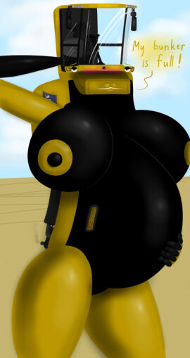 1anthro 1girls anthro anthro_female anthro_only anthrofied automorph belly big_belly big_breasts breasts combine_harvester cx8080 female female_focus female_only huge_belly huge_breasts living_machine living_vehicle pregnant pregnant_anthro pregnant_belly pregnant_female tagme thedarkgarage what