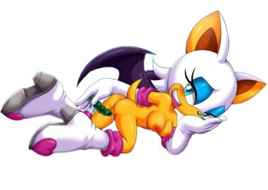 1girls anthro anus ass bbmbbf blush breasts dildo dildo_in_pussy female female_only lipstick looking_at_viewer mobius_unleashed nipples nude palcomix pussy pussy_juice rouge_the_bat sega sex_toy solo sonic_(series) sonic_the_hedgehog_(series) teeth vaginal_insertion vaginal_penetration