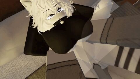 1boy 1boy1girl 1girls 3d 3d_(artwork) 3d_animation animated ban_rr34 bottomless breasts cat_ears cat_tail catgirl female gif male penis penis_in_pussy pussy roblox robloxian sex tagme underboob vaginal_penetration white_body white_hair white_skin