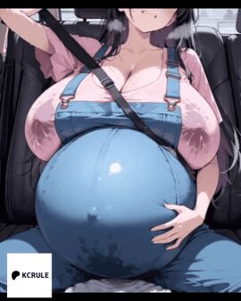 belly_bulge belly_button belly_expansion cumflated_belly cumflation fetal_movement inflation kcrule pregnant pregnant_belly pregnant_female