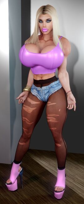 1girls 3d ass big_ass big_breasts big_thighs bimbo breasts bust busty chest curvaceous curvy curvy_figure female high_heels hips hourglass_figure huge_ass huge_breasts large_ass large_breasts legs light-skinned_female light_skin mature mature_female original original_character platform_heels round_breasts sevenarts thesevenartsx thick thick_hips thick_legs thick_thighs thighs top_heavy voluptuous voluptuous_female waist wide_hips wide_thighs