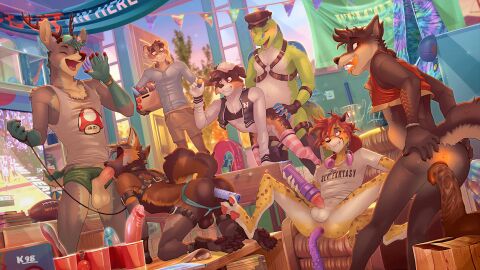 absurd_res all_fours anal anal_sex animal_genitalia animal_pussy anthro antlers anus ass balls big_dildo bodily_fluids border_collie bottomless bottomless_anthro bottomless_cuntboy bottomless_intersex bottomless_male bottomwear box bra bsdm bulge canid canine canine_genitalia canine_pussy canis cheetah clothed clothing collar collie container crop_top crossdressing cuntboy deer detailed_background digital_media_(artwork) dildo dildo_in_ass dildo_in_pussy dildo_insertion dildo_sitting doggy_style domestic_dog electronics english_text erection erection_under_clothing eyewear feet felid feline fellatio femboy fingers footwear from_behind_position fur gay gay_male gecko genital_fluids genitals glasses group group_sex hair hand_on_ass hand_on_butt harness hat headgear headphones headphones_around_neck headwear herding_dog hi_res holding_object horn humanoid_genitalia humanoid_penis inside intersex jacket jomagaher k_98 leash legwear lizard looking_back male male/male male_only male_penetrated male_penetrating male_penetrating_male mammal markings masturbation midriff navel object_in_ass open_clothing open_jacket open_mouth open_topwear oral oral_penetration panties panties_down partially_clothed pastoral_dog pawpads penetrable_sex_toy penetration penile penile_penetration penis procyonid pussy pussy_juice_on_dildo raccoon reptile scalie sex sex_toy sex_toy_in_ass sex_toy_in_pussy sex_toy_insertion sheepdog shirt shorts smile socks spots spread_ass spread_butt spread_legs spreading standing stockings stomach_bulge tail television text toes tongue tongue_out topwear underwear underwear_down vaginal_fluids vaginal_masturbation vaginal_penetration wearing_glasses wolf yaoi