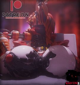 3d 3d_model ass asshole back_view big_ass blackterio blender blender_(software) blender_cycles bottomless clown clown_girl cosmic_trance female five_nights_at_freddy's five_nights_at_freddy's:_sister_location fnaf nude nude_female patreon patreon_logo pussy robot_female robot_girl robot_humanoid scrap_baby scrap_baby_(cosmic_trance) scrap_baby_(fnaf) skirt solo thick_thighs thighs vagina