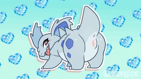 16:9 2024 2d_animation all_fours animated anus ass ass_up bent_over bent_over_with_legs_held_straight blue_body blush butt_focus butt_slam eyelashes fangs female feral frame_by_frame generation_1_pokemon genitals heart_symbol looking_at_viewer looking_back looking_back_at_viewer nidorina nintendo no_sound open_mouth open_smile pokemon pokemon_(species) presenting presenting_hindquarters presenting_vulva raised_tail shaking_butt short_playtime simple_background smile snout solo spikes spikes_(anatomy) storagepc tagme tail teeth tongue video vulva widescreen