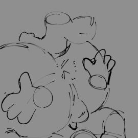 1:1 2d_animation ambiguous_species animated anthro anus ass balls big_ass big_balls big_butt big_penis bodily_fluids cum digital_media_(artwork) disembodied_hand duo erection fingers frame_by_frame genital_fluids genitals hands hot_dogging male male/male nude penile penis sex short_playtime simple_background smittenpuppy teasing