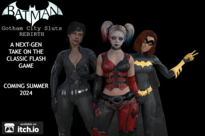 3d barbara_gordon batgirl batgirl_(gotham_knights) batman:_arkham_city batman_(series) catwoman catwoman_(injustice) dc dc_comics female game gcsdev gotham_knights harley_quinn harley_quinn_(arkham) harley_quinn_(arkham_city) harley_quinn_(injustice) injustice_2 red_hair selina_kyle unity