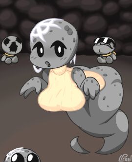 1girls ass big_breasts breasts female ghost ghost_girl large_ass lpixel shopkeeper_(the_binding_of_issac) sleeveless_turtleneck sweater tainted_lost_(the_binding_of_isaac) the_binding_of_isaac the_lost_(the_binding_of_isaac) turtleneck