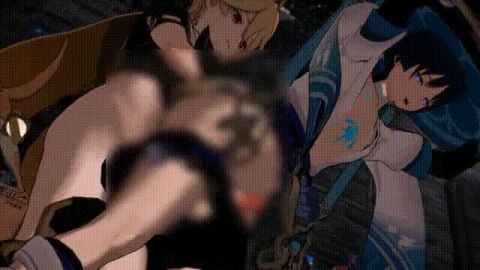 aether_(genshin_impact) anal_sex functionally_nude male/male rough_sex scaramouche_(genshin_impact) tagme video