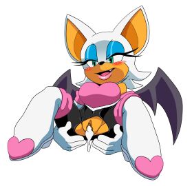 blush breasts cum cum_in_pussy eyelashes female furry green_eyes leaking_cum leatherruffian lipstick mobian mobian_(species) mobian_bat open_mouth pink_lipstick pussy ripped_clothing ripped_pants rouge_the_bat sega solo_female sonic_(series) sonic_the_hedgehog_(series) spread_legs transparent_background vulva