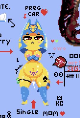 1girls animal_crossing ankha ankha_(animal_crossing) anthro bandage big_breasts breasts cum cum_inside female fertilization huge_breasts huge_thighs impregnation ineffective_clothing kingcroc nintendo nipples nude ovum pixel_art pregnant pussy queen_of_spades shortstack solo spade_tattoo tagme taped_pussy tattoo thick_thighs wide_hips wplace